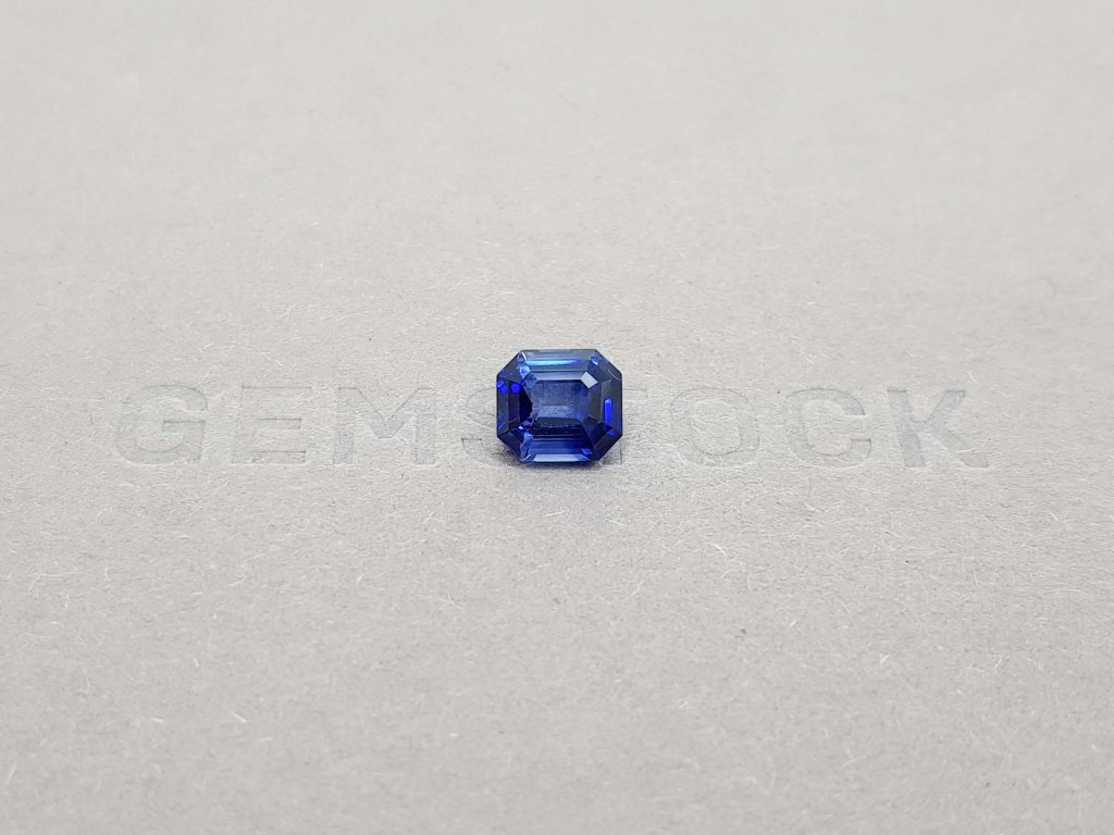 Octagon cut blue sapphire from Sri Lanka 1.96 ct Image №1