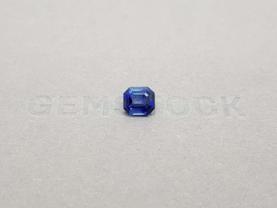 Octagon cut blue sapphire from Sri Lanka 1.96 ct photo