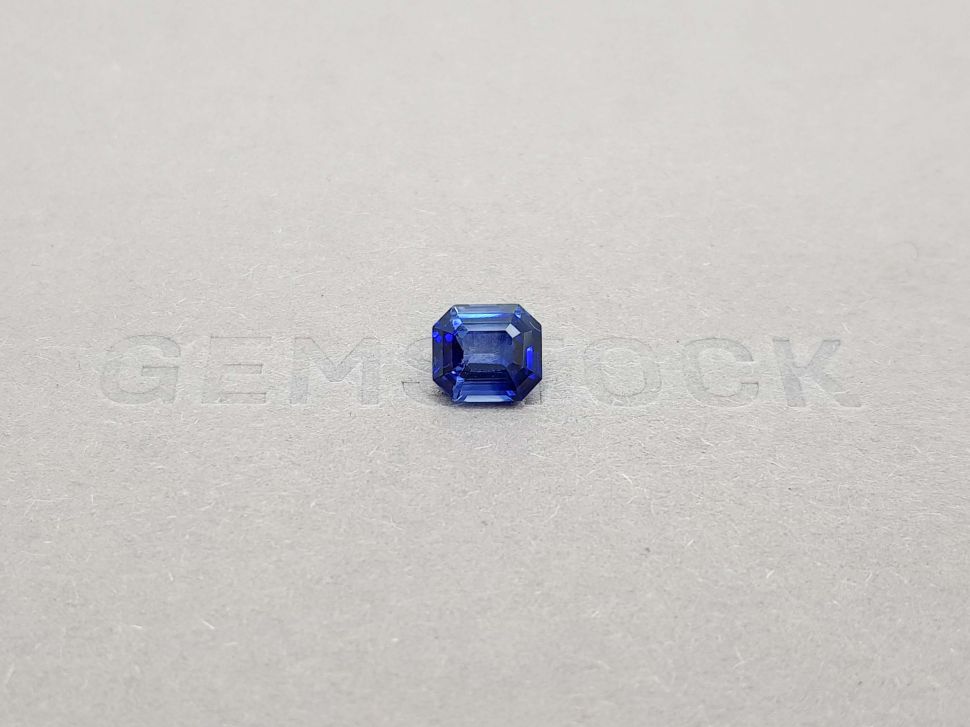 Octagon cut blue sapphire from Sri Lanka 1.96 ct Image №1