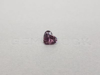 Intense purple heart-cut spinel 2.39 ct, Burma photo