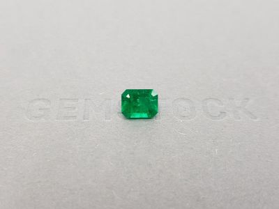 Vivid Green Emerald octagon cut 1.40 ct Colombia photo