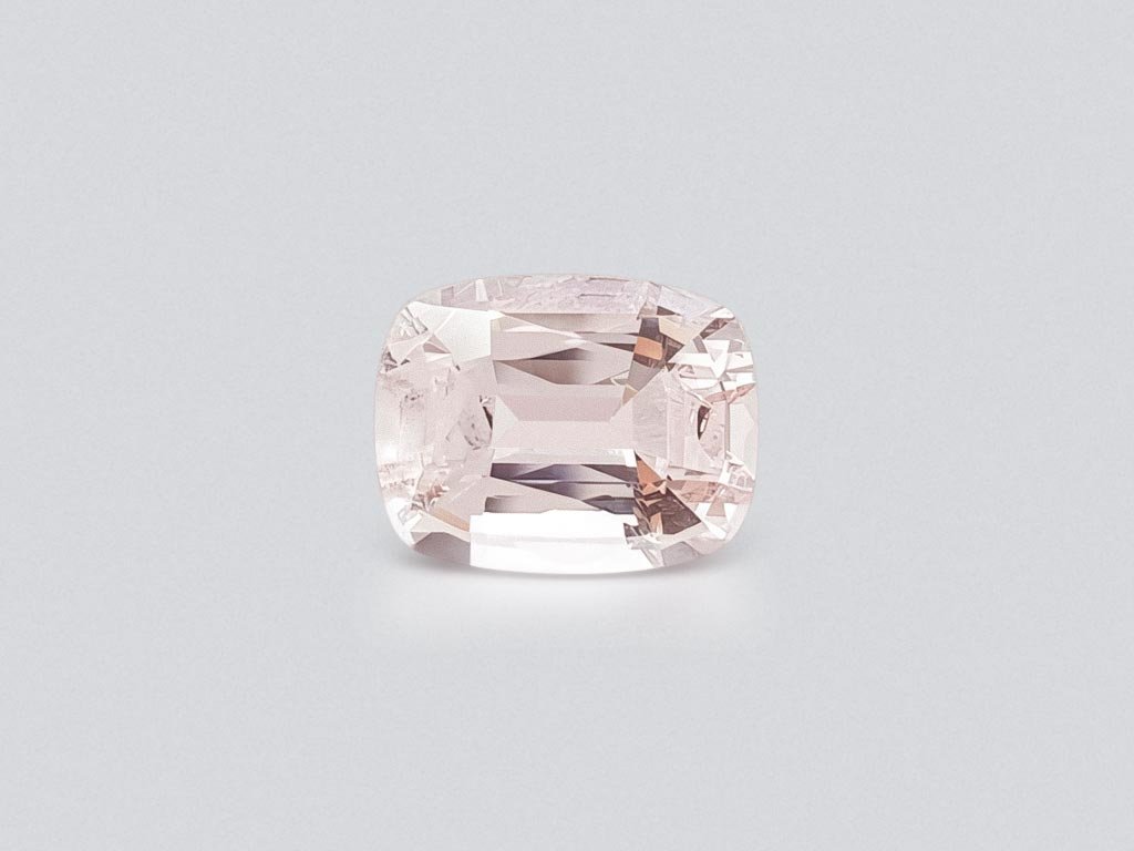 Cushion cut light pink morganite 4.61 ct, Africa Image №1