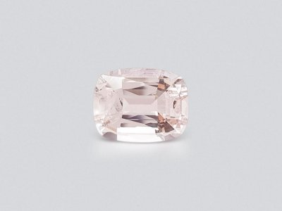 Morganite rose clair taille coussin 4,61 ct, Afrique photo