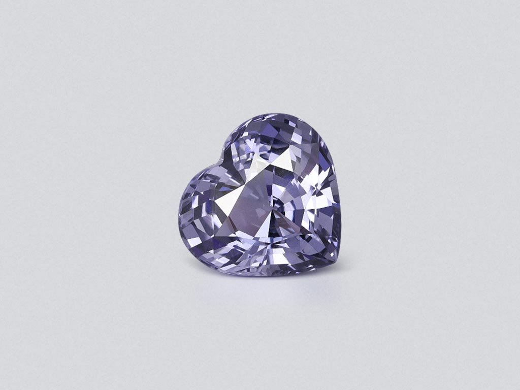 Lila spinell im herzschliff 5.02 carats, Burma Image №1