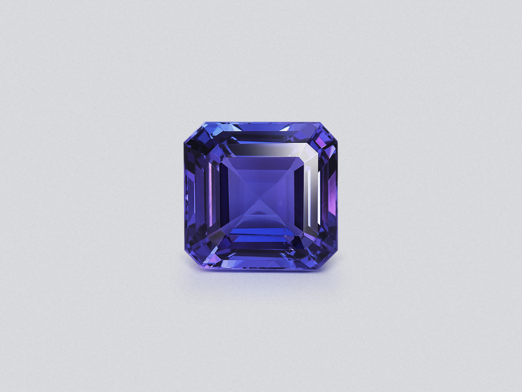 Tanzanite taille Asscher de 9,60 carats, Tanzanie Image №1