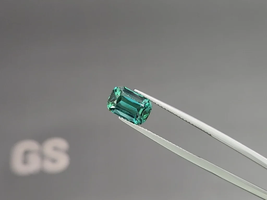 Tourmaline Lagoon taille coussin, 2,87 carats, Afghanistan Image №3