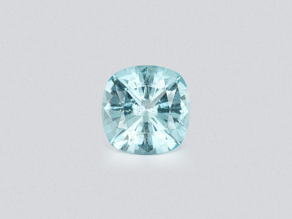 Aigue-marine taille coussin de 3,24 carats, Madagascar  Image №1