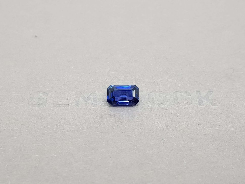 Octagon cut blue sapphire 1.99 ct, Sri Lanka Image №1