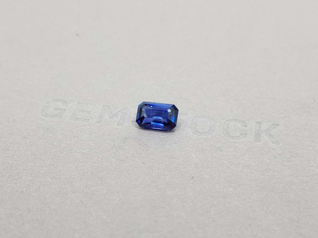 Octagon cut blue sapphire 1.99 ct, Sri Lanka Image №3