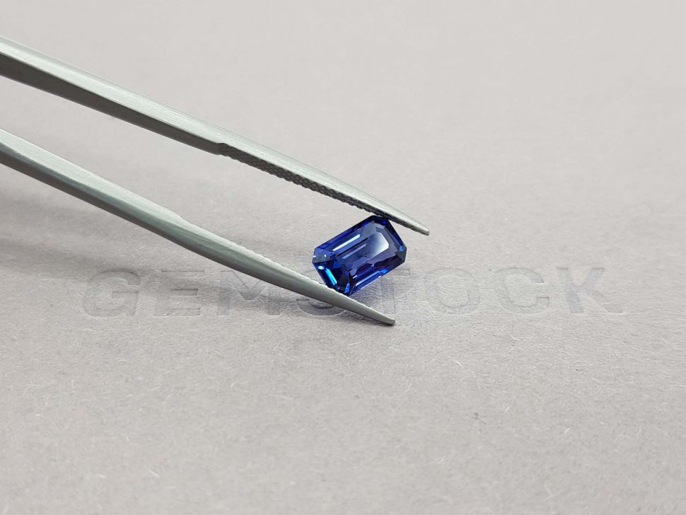 Octagon cut blue sapphire 1.99 ct, Sri Lanka Image №4