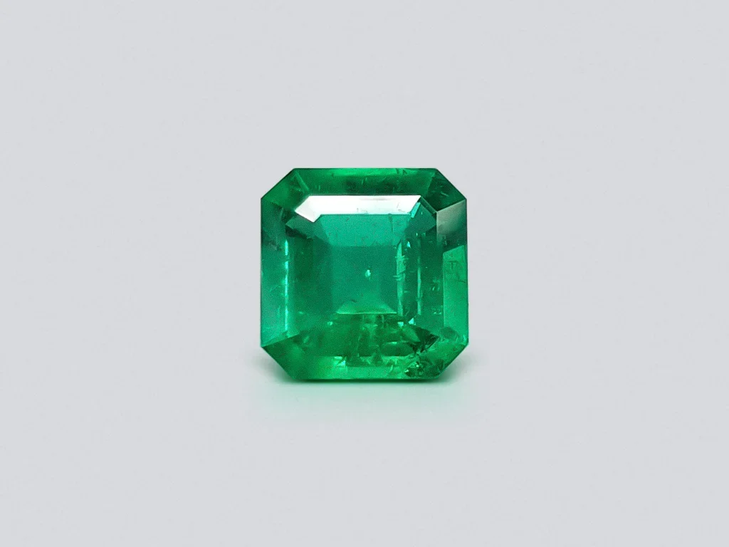 Colombian Vivid Muzo Green emerald 1.04 ct Image №1