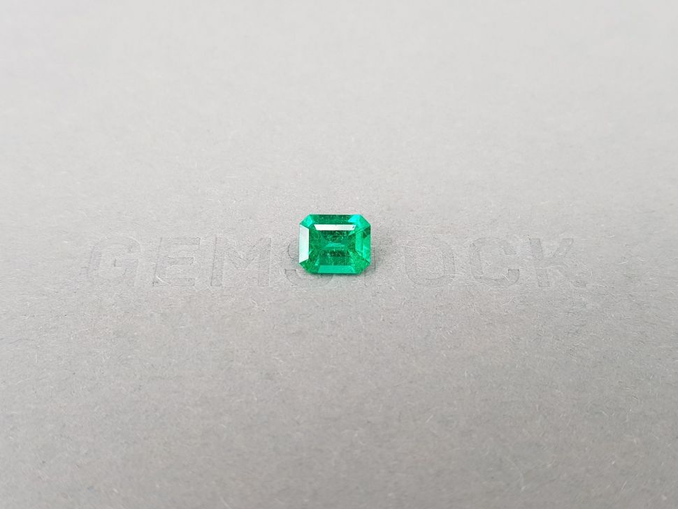 Vivid Green emerald 1.14 carats, Colombia Image №1