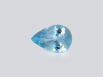 Aquamarine pear cut 2.45 carats, Madagascar photo