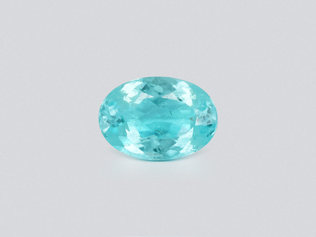 Neon Paraiba tourmaline oval cut 2.39 carats, Afghanistan Image №1