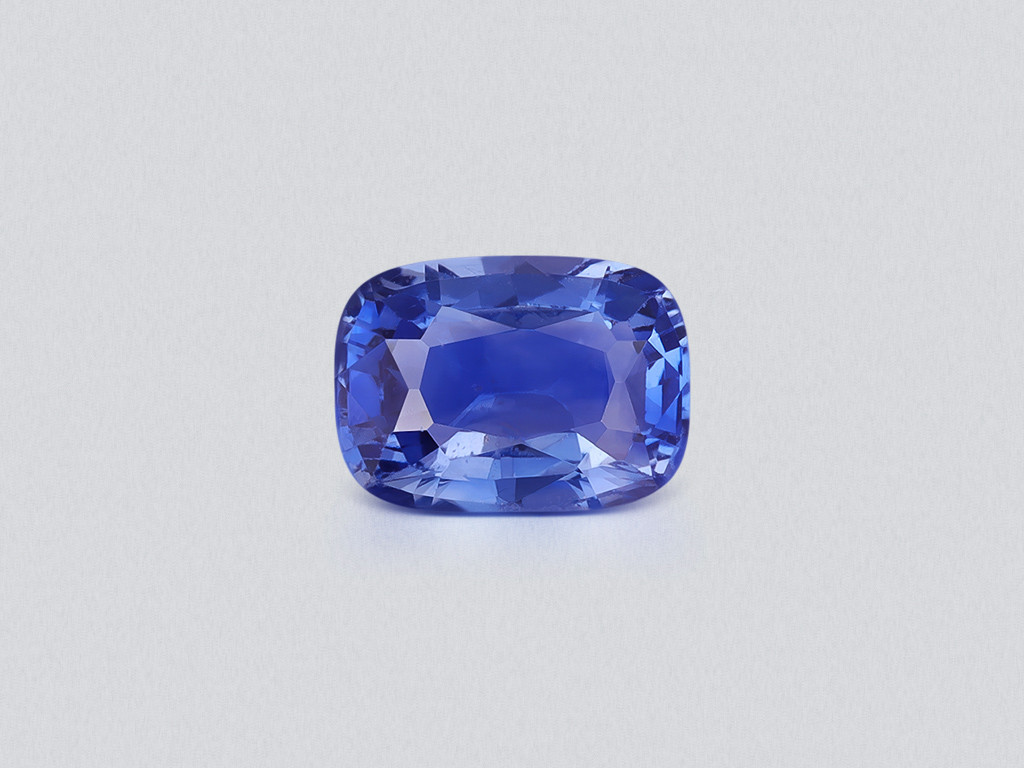 Sapphire Royal Blue cushion cut 1.19 carats, Sri Lanka  Image №1