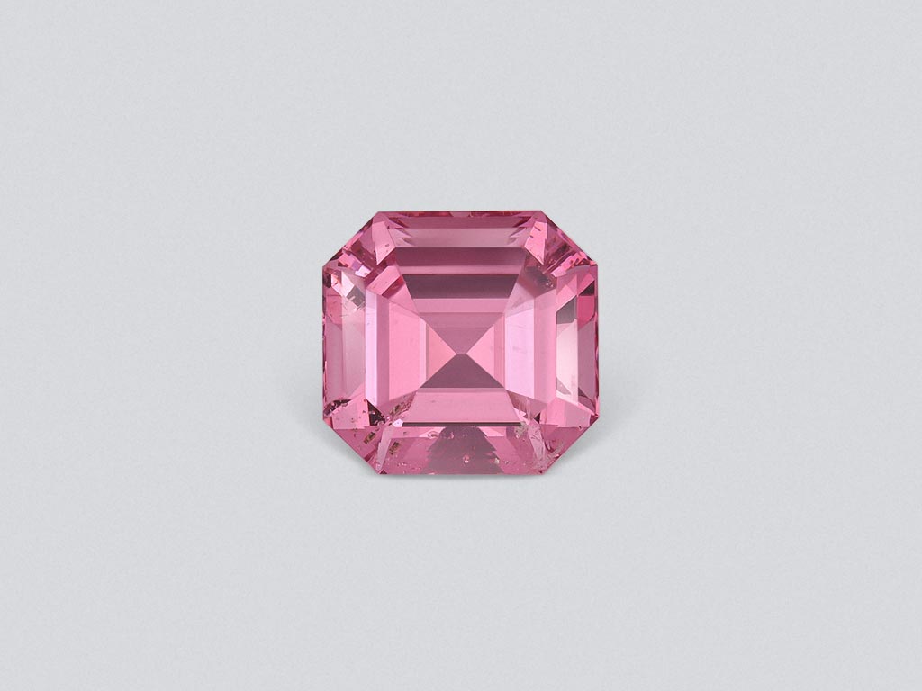Octagon-cut pink spinel 2.24 carats from Tajikistan Image №1