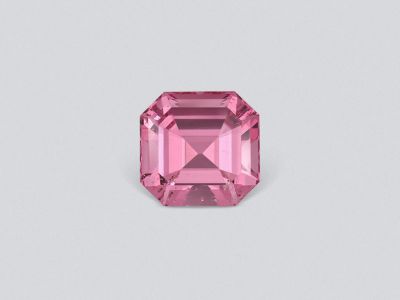Octagon-cut pink spinel 2.24 carats from Tajikistan photo