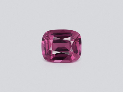 Purple garnet cushion cut 2.96 carats, Africa photo