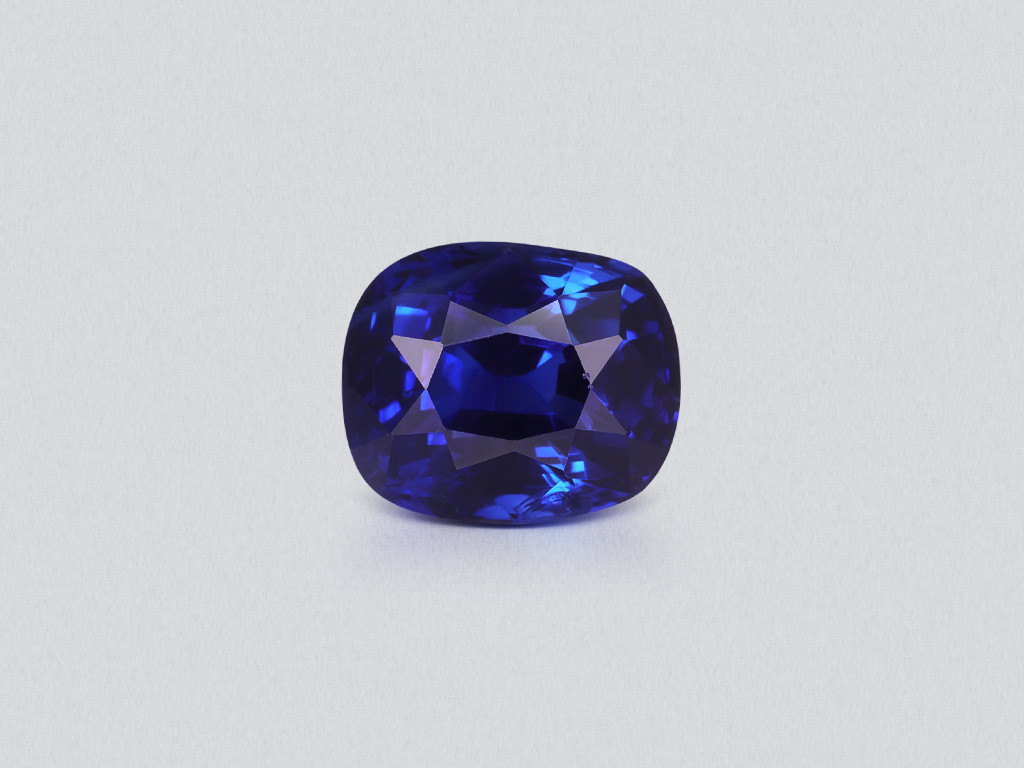 Sapphire Royal Blue cushion cut 1.20 carats, Sri Lanka  Image №1