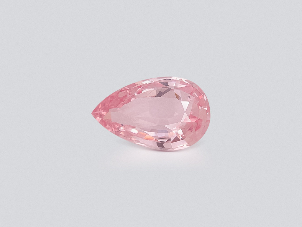 Unbehandelter Padparadscha saphir im birnenschliff 1,61 karat, Sri Lanka  Image №1