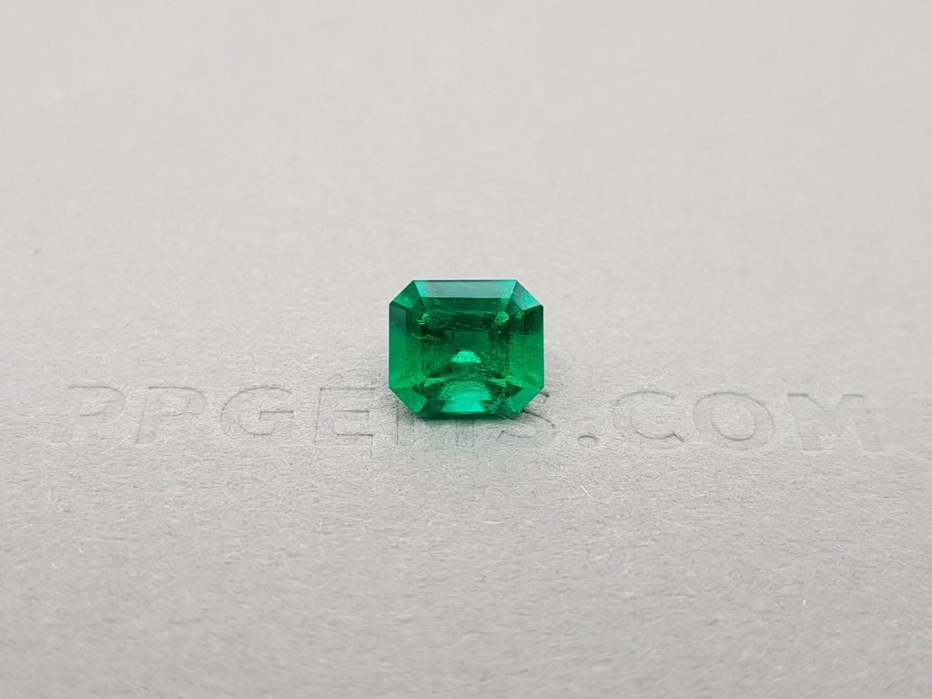 Colombian emerald Muzo Green 1.51 ct, GRS Image №1