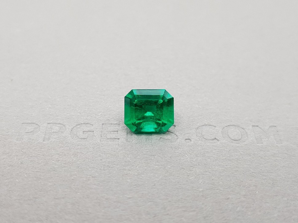 Colombian emerald Muzo Green 1.51 ct, GRS Image №1