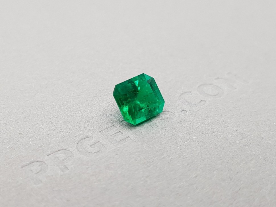 Colombian emerald Muzo Green 1.51 ct, GRS Image №2