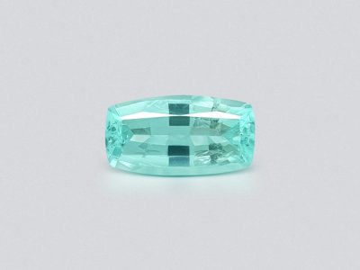 Light blue cushion cut Paraiba tourmaline 2.31 ct, Mozambique, ICA photo