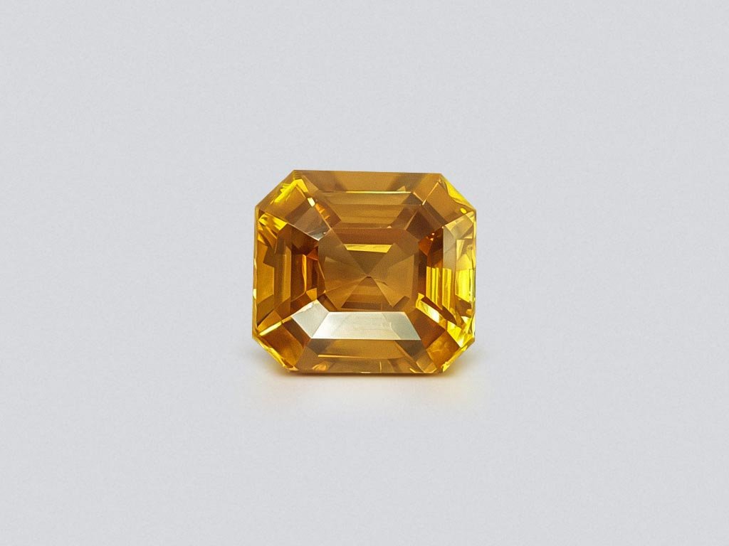 Brown zircon octagon cut 7.58 ct Image №1