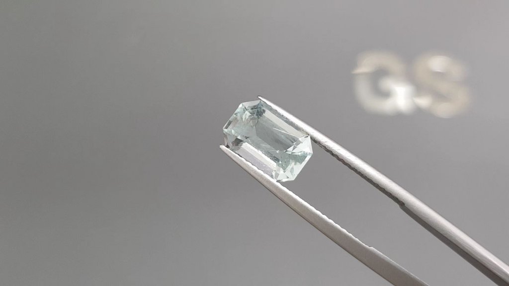 Aquamarine from Nigeria in octagon cut 2.84 carats Image №3