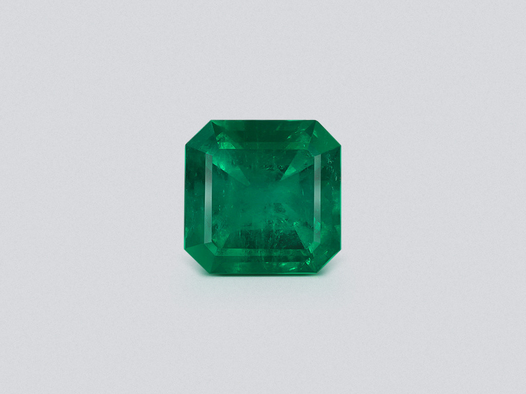 Leuchtend grüner achteckiger smaragd 8,55 carats, Kolumbien Image №1