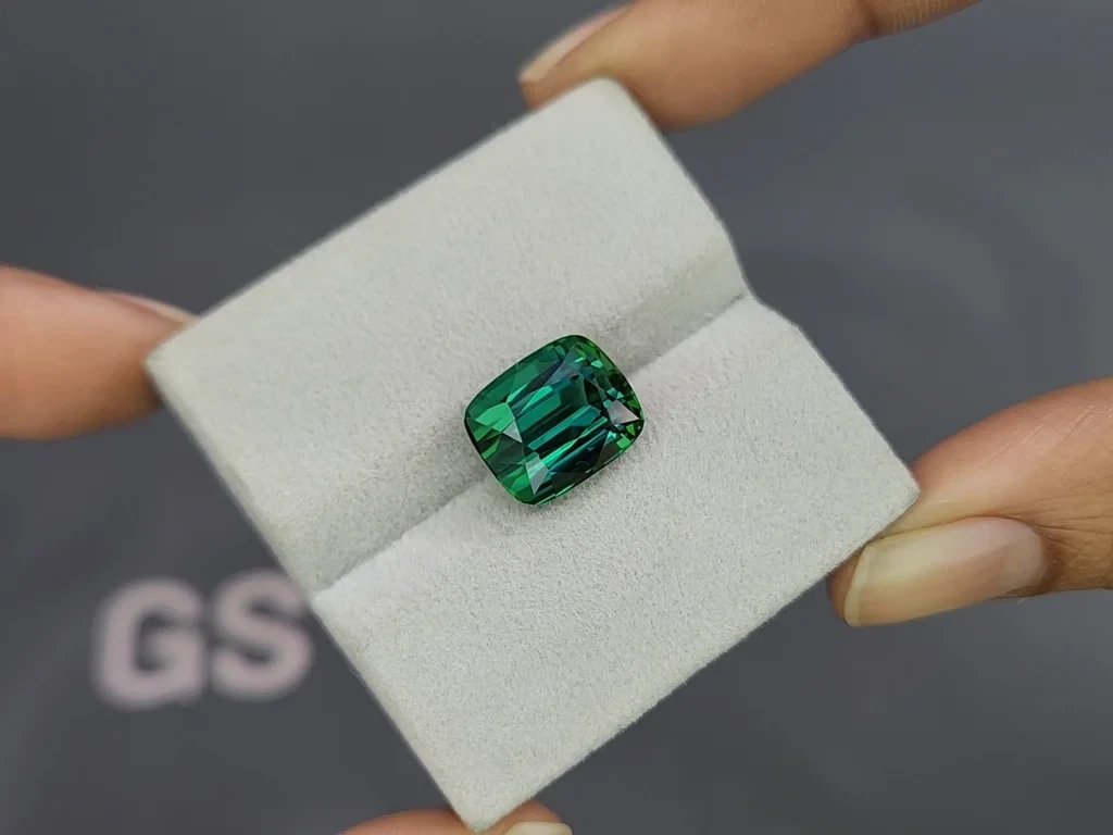 Tourmaline Lagoon cushion cut 7.49 carats, Afghanistan Image №4