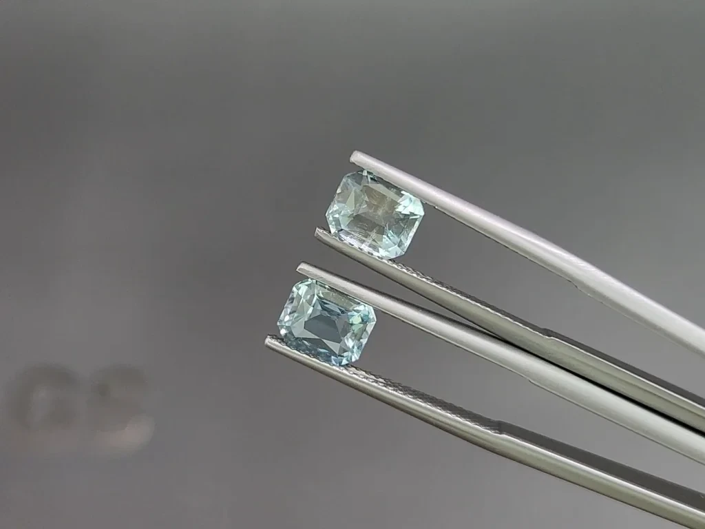 Achteckig geschliffener aquamarin 3,87 karat, Madagaskar Image №4