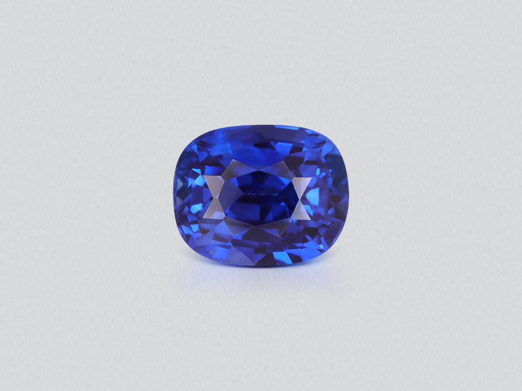Sapphire Royal Blue cushion cut 0.90 carats, Sri Lanka  Image №1