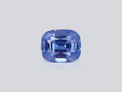Unheated sapphire violetish blue cushion cut 2.02 carats, Sri Lanka photo