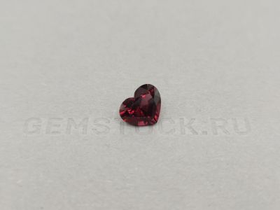 Heart-cut red spinel 2.86 ct, Burma photo