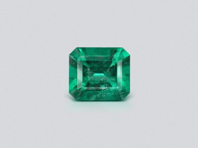 Émeraude colombienne octogone 1,99 ct, vert Muzo photo