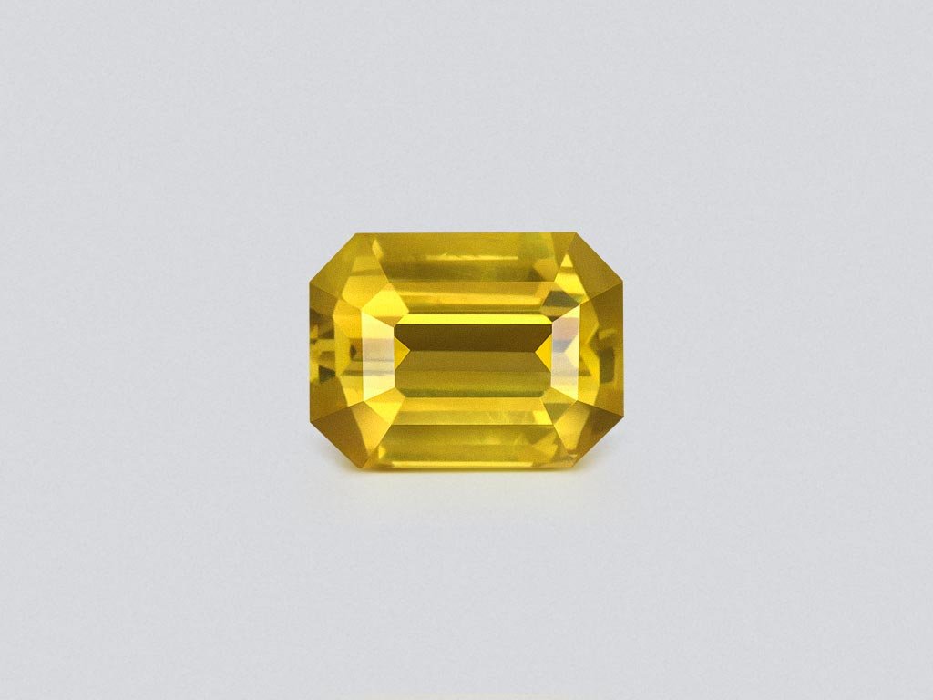 Gelbgrüner chrysoberyll im achteckschliff 2,45 karat, Sri Lanka Image №1