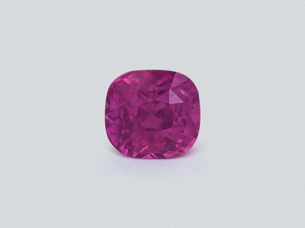 Zafiro rosa de talla cojín de 2,10 carats, Madagascar Image №1