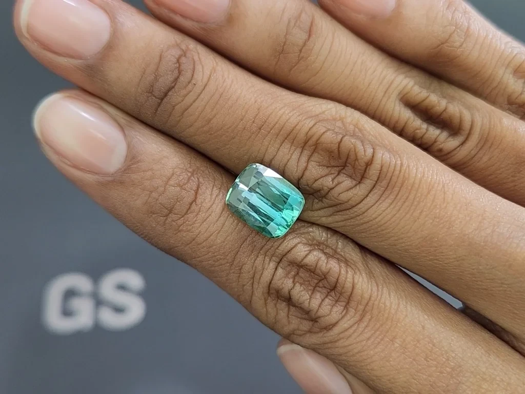 Turmalin Lagunen kissenförmiger 4,47 karat, Afghanistan Image №2