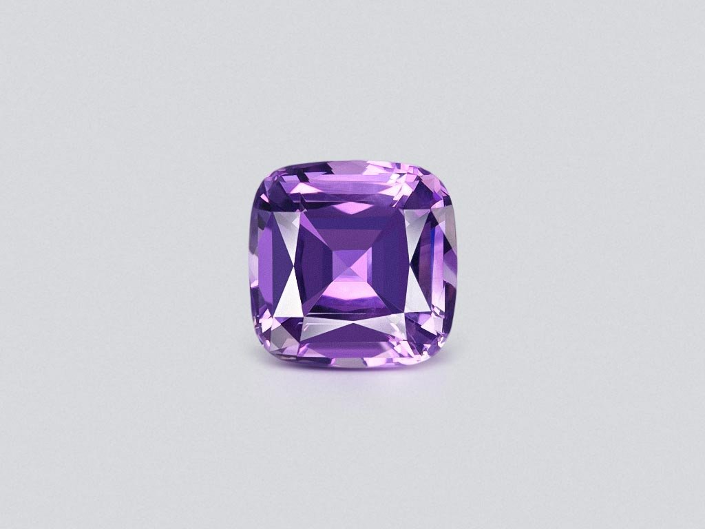 Cushion cut amethyst 5.00 carats, Brazil  Image №1