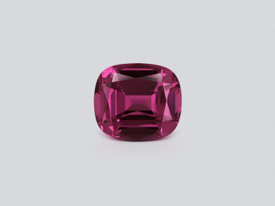 Garnet rhodolite cushion cut 4.63 carats, Tanzania photo