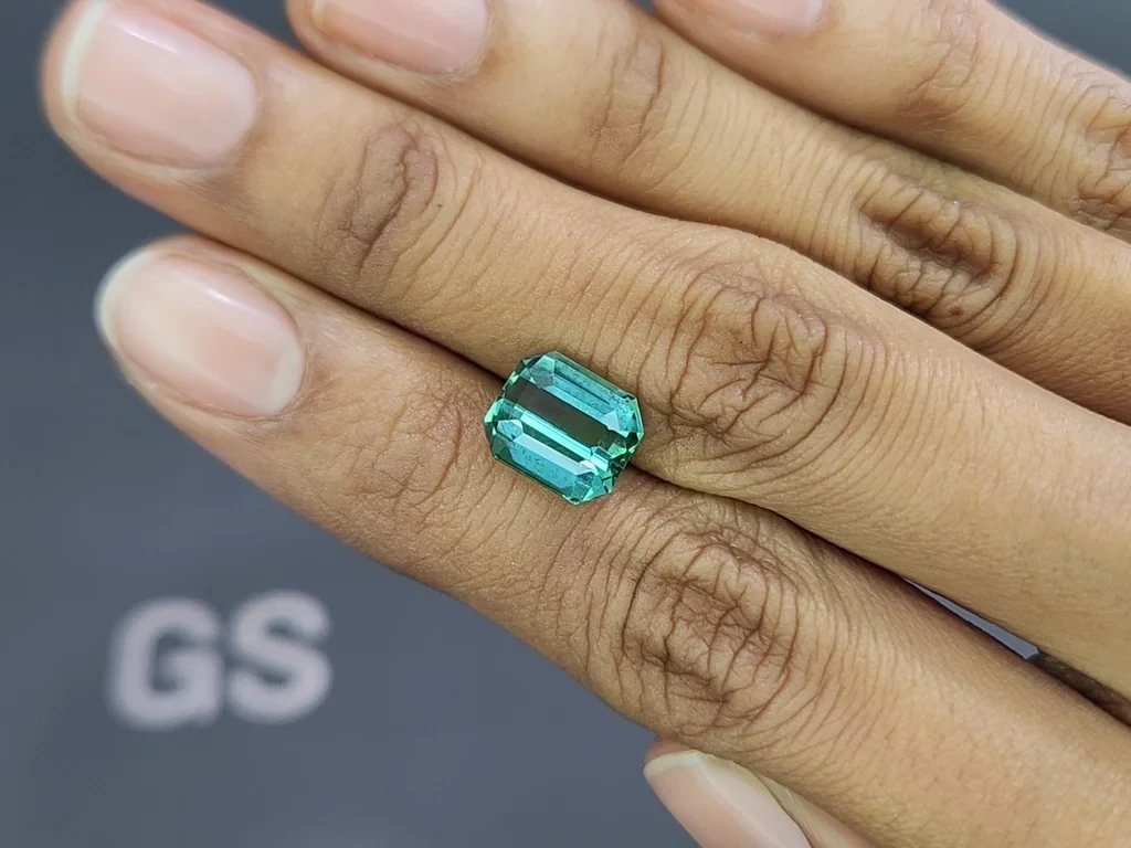 Turmalina Laguna de corte octogonal de 4,60 quilates, Afganistán Image №2