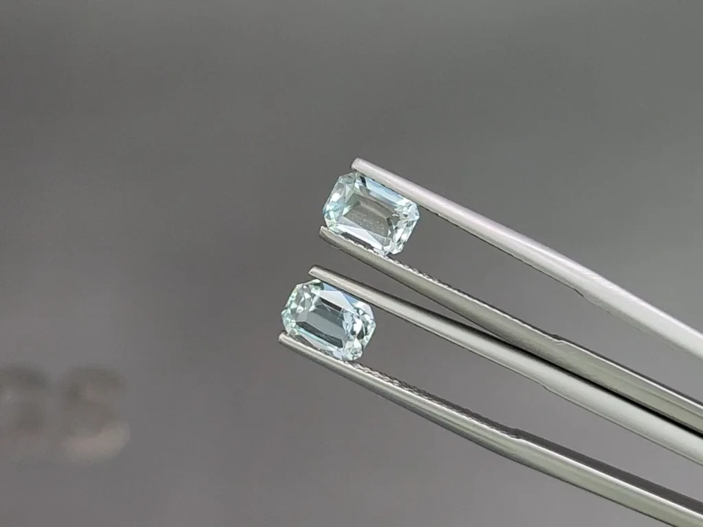 Achteckig geschliffener aquamarin 3,54 karat, Madagaskar Image №4