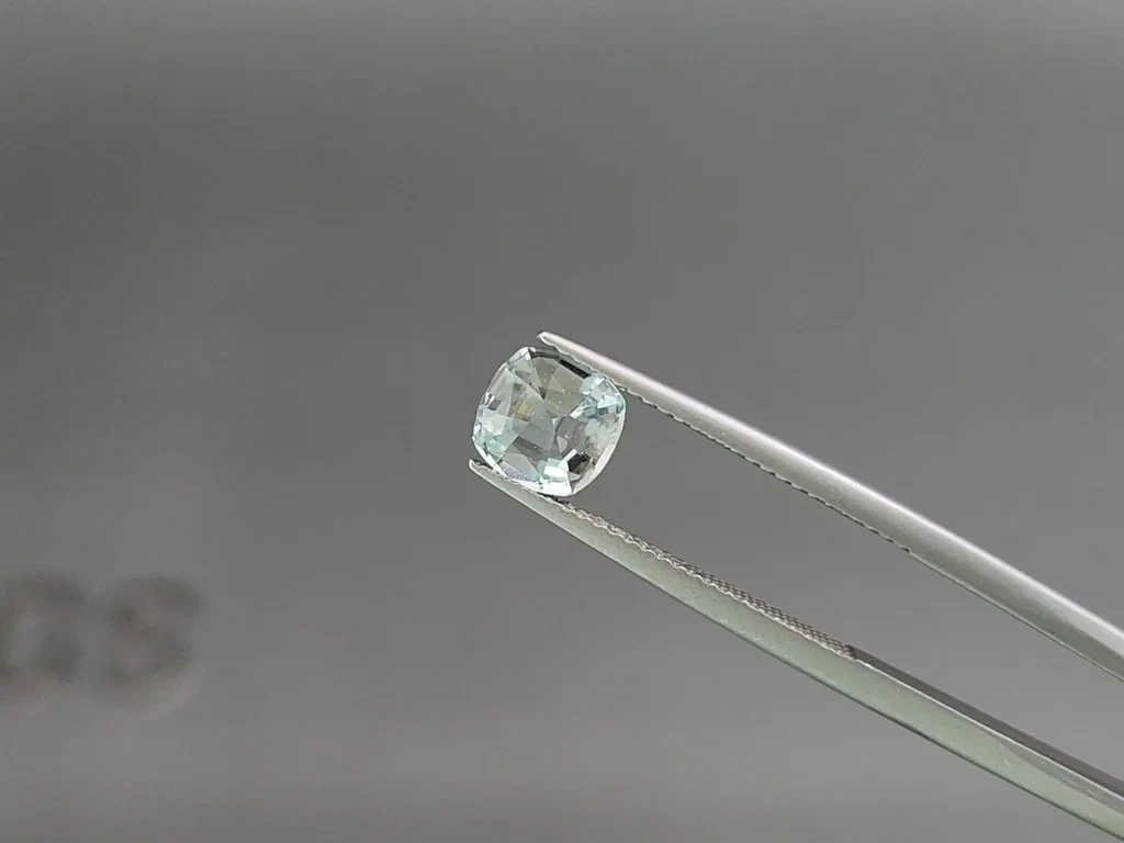 Ensemble aigues-marines taille coussin de 1,77 carat, Madagascar Image №3