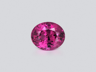 Garnet rhodolite Vivid Pink oval cut 4.34 carats,Tanzania photo