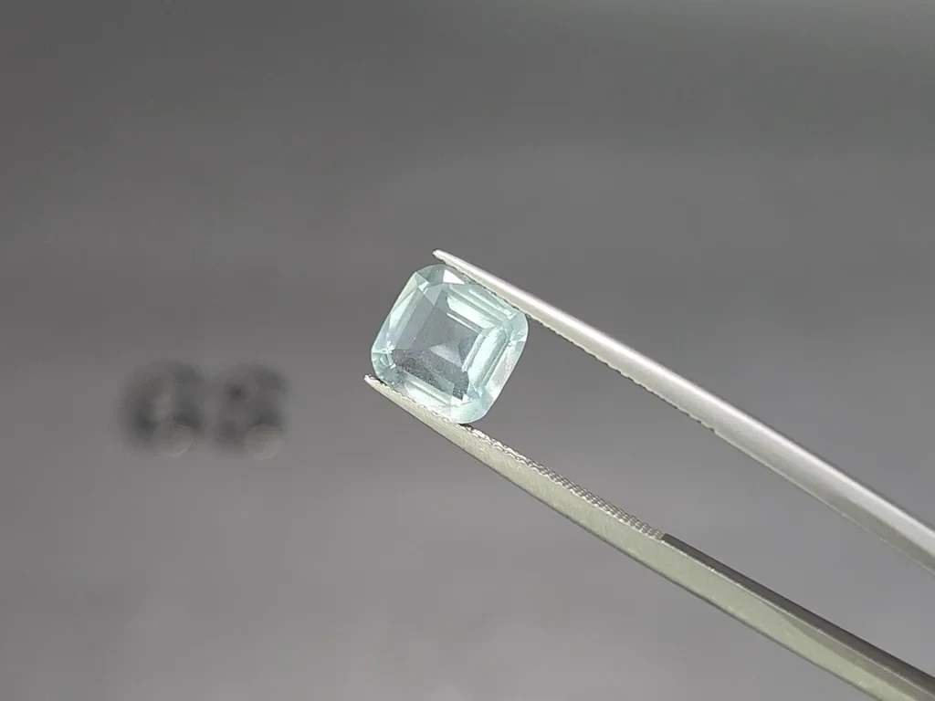 Set of aquamarines cushion cut 4.39 carats, Madagascar Image №2