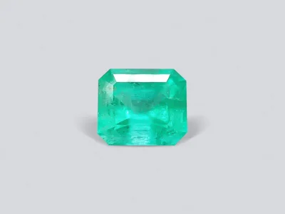 Colombian octagon emerald 5.54 ct, GRS photo