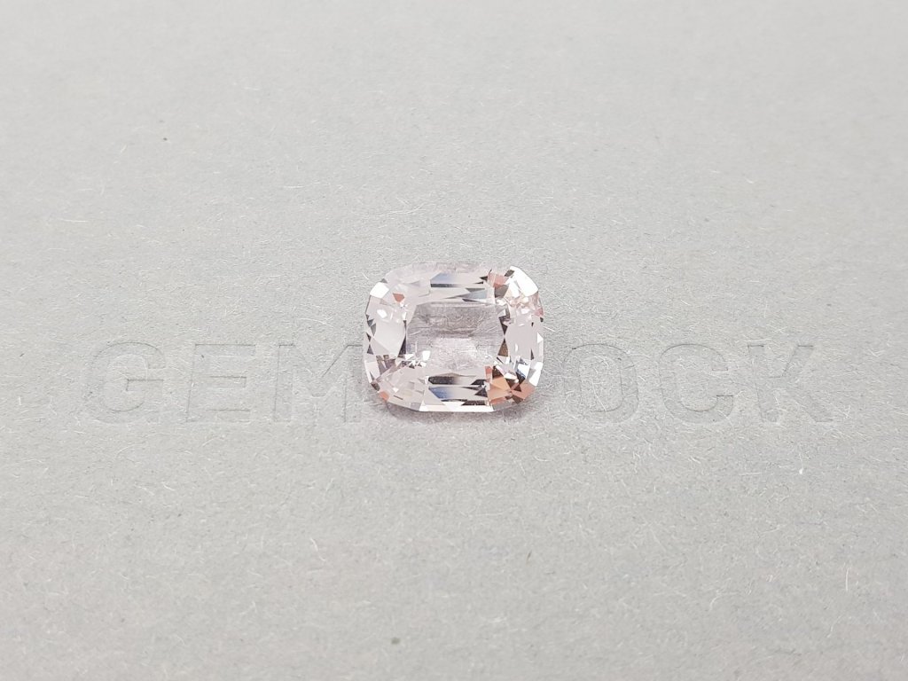 Cushion cut Baby-pink morganite 4.83 ct from Africa Image №1