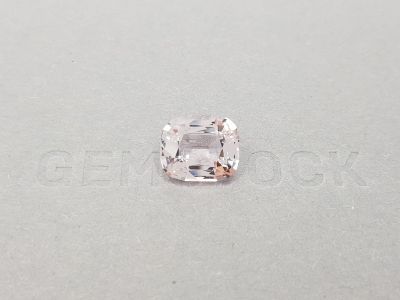 Cushion-cut Baby-pink morganite 4.83 ct from Africa photo